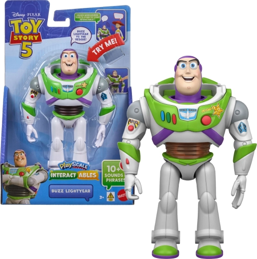 Figurine interactive Mattel Disney Toy Story Buzz l’Éclair 18 cm (EN)