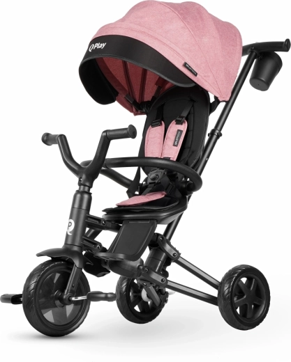 Tricycle pliable pour enfants QPlay Nova Niello Pink
