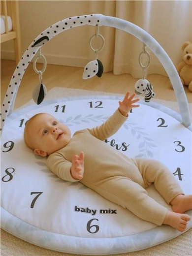 Tapis ultra doux pour jouer sur le ventre et sur le dos