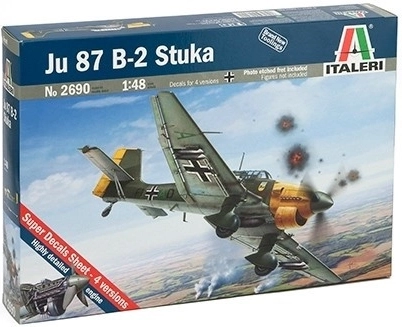 Maquette d'avion Junkers JU-87 B Stuka Bataille d'Angleterre