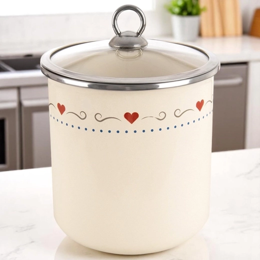 Couvercle en verre transparent pour un aperçu immédiat