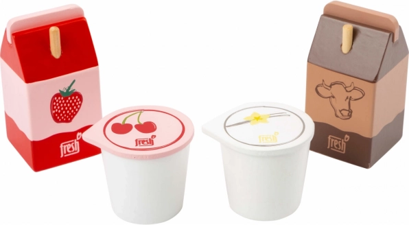 Small Foot ensemble de produits laitiers en bois