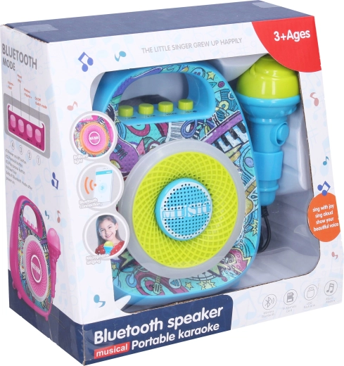 Enceinte karaoké avec microphone