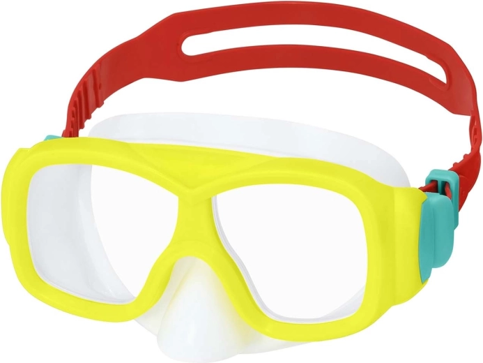 Champ de vision large et clair sous l’eau