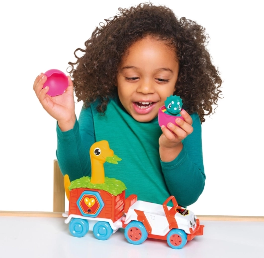 Appuie et roule : une cause à effet amusante