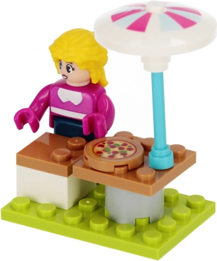 Terrasse avec parasol