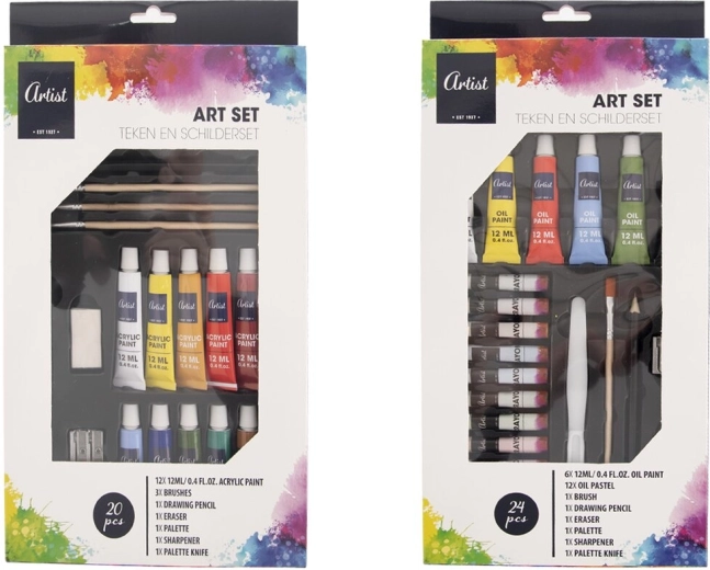 Kit créatif de peinture (2 variantes assorties)