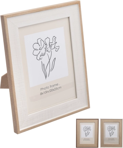 Cadre photo en bois 25 × 30 cm (3 variantes)