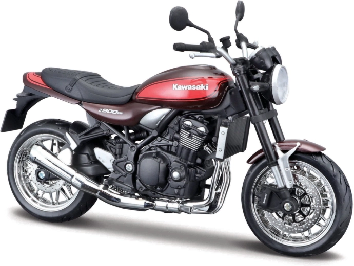 Moto Maisto Kawasaki Z900RS avec support 1:12