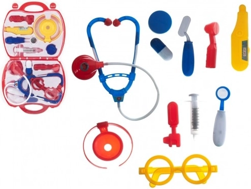Set médical pour enfants dans une mallette en plastique