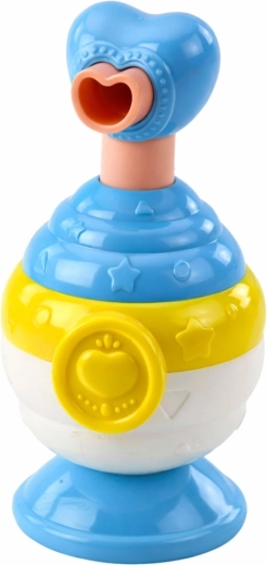 Amusement moussant avec distributeur de mousse