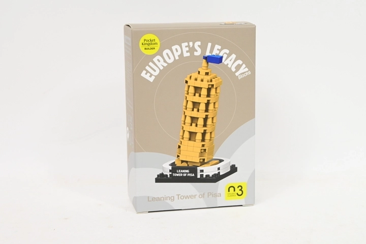IM.MASTER bud.europ. Krzywa wieża Piza (Tour penchée de Pise) – set de construction 150 pièces