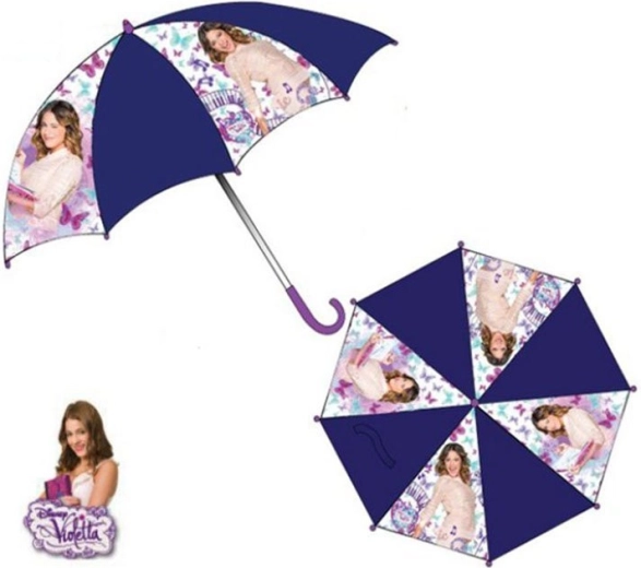 Parapluie Disney Violetta bleu 55 cm