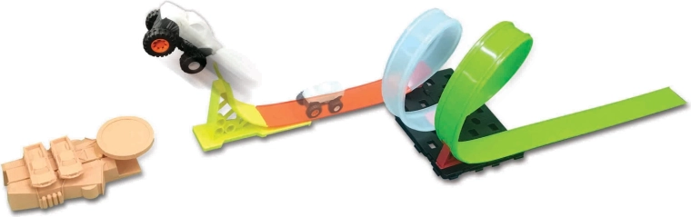 Maisto Cyber Racers Micro Monster Spin and Smash piste de course