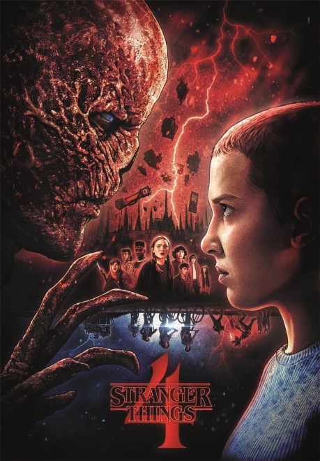Puzzle Stranger Things 4e série : El 1000 pièces