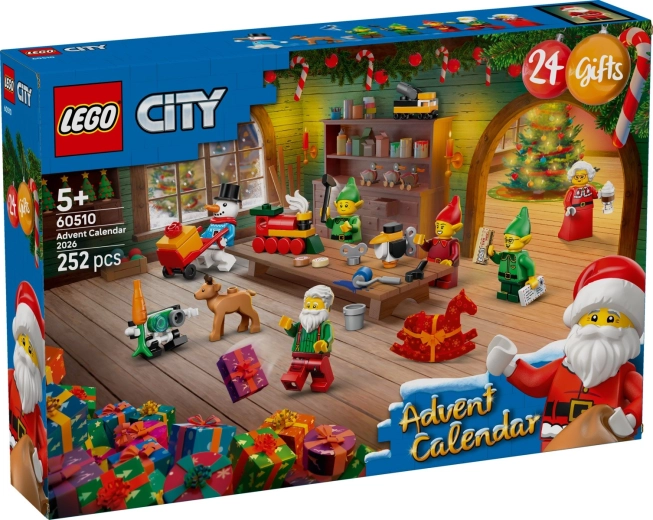 Calendrier de l’Avent LEGO City 2026 (60510)