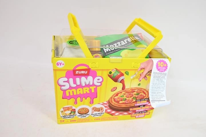 ZURU Slime Mart set pizza dans un panier