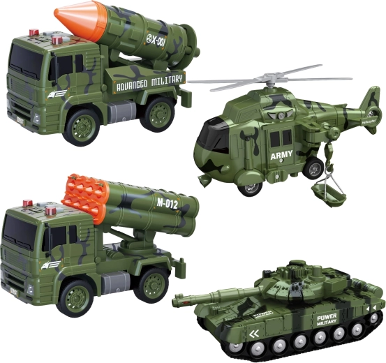 Parties mobiles : tourelle, lance-roquettes et rotors