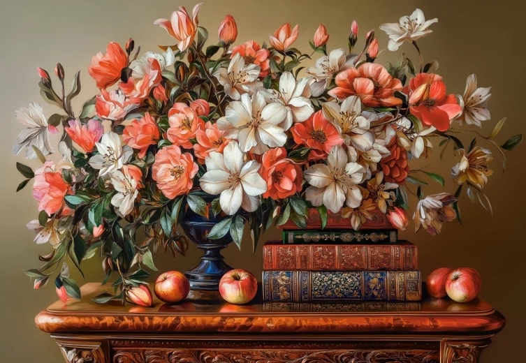 Puzzle Soirée florale 1000 pièces CASTORLAND