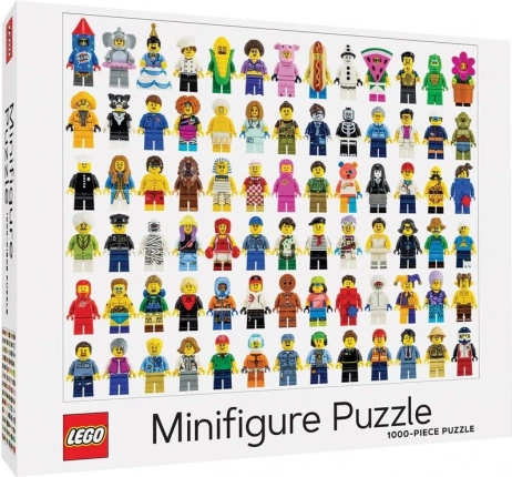 Puzzle LEGO minifigurines 1000 pièces