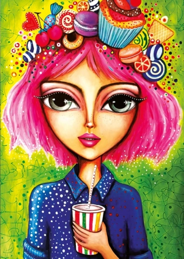 Puzzle Magnolia Snacks 1000 pièces