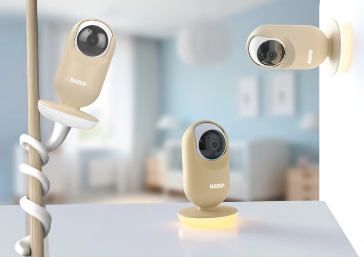 Caméra orientable contrôlée depuis le récepteur et zoom 4×