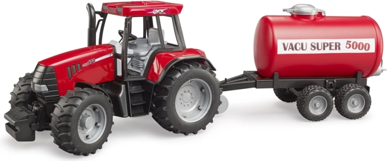 Tracteur Bruder Case IH CVX 170 avec remorque citerne 1:16