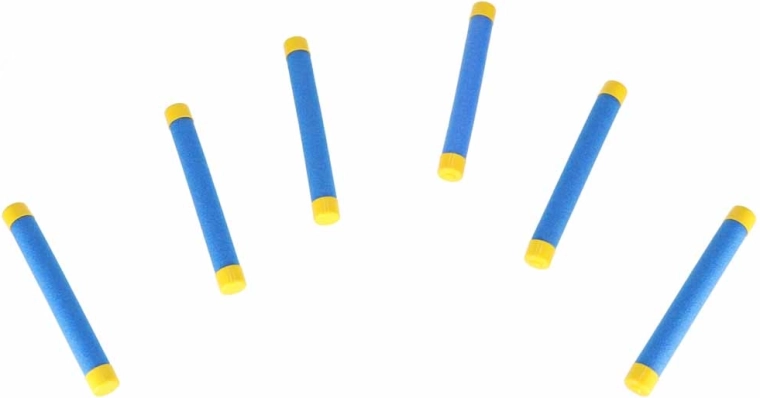Six bâtonnets souples à attraper
