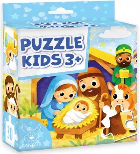 Puzzle pour enfants dès 3 ans – L’histoire de la crèche de Noël