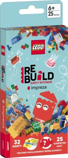 LEGO Books Rebuild : Cartes de défis – Fête