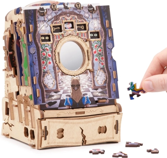 iDventure La boîte mystérieuse d’Alice – casse-tête en bois puzzle et jeu d’évasion