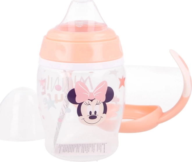 Tasse avec poignées et bec en silicone Minnie 270ml