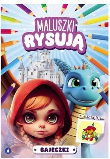 Maluszki dessinent des contes – coloriages avec autocollants