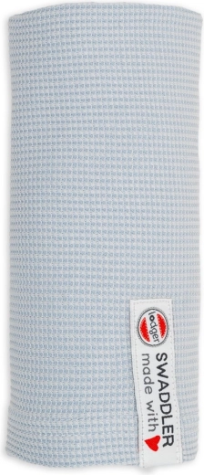 Lodger lange en tissu swaddler ciumbelle 70 × 70 cm blue fogg