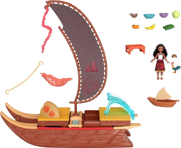 Vaiana et Heihei prêts pour l’expédition