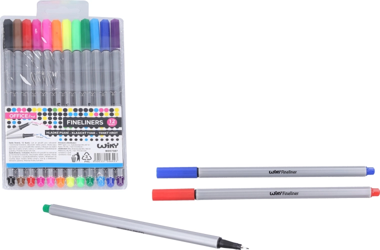 Feutre fineliner 0,4 mm (12 pcs)