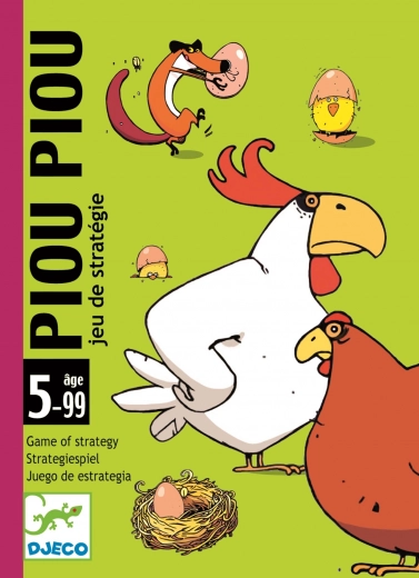 Jeu de cartes Djeco Piou Piou