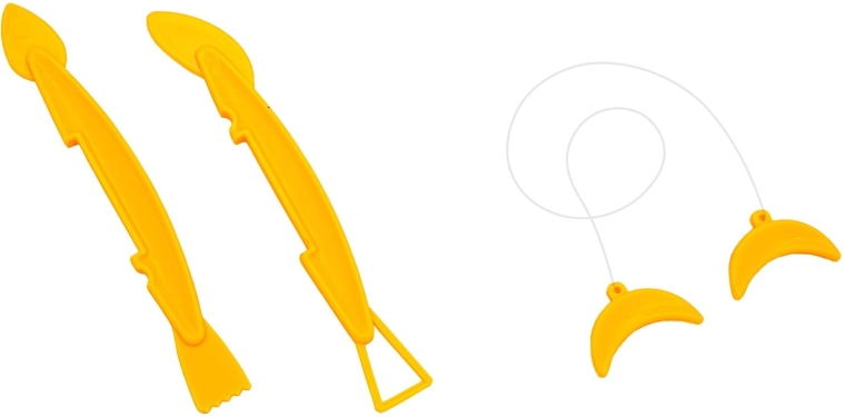 Outils et cordelette pour travailler la pâte facilement