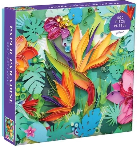 Puzzle GALISON Paradis de papier 500 pièces
