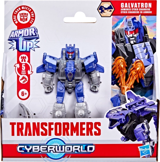 Transformers Cyberworld Galvatron – figurine articulée avec transformation en dragon