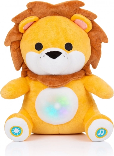 Chipolino lion en peluche avec petites lumières et musique
