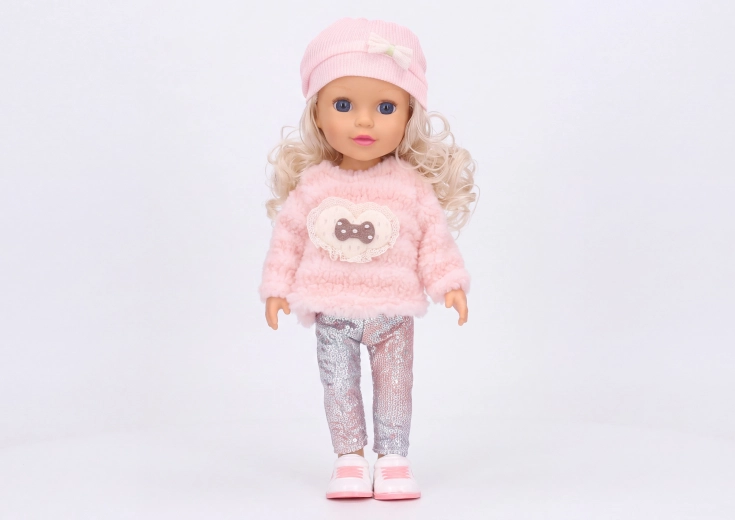 Poupée avec bonnet de 36 cm