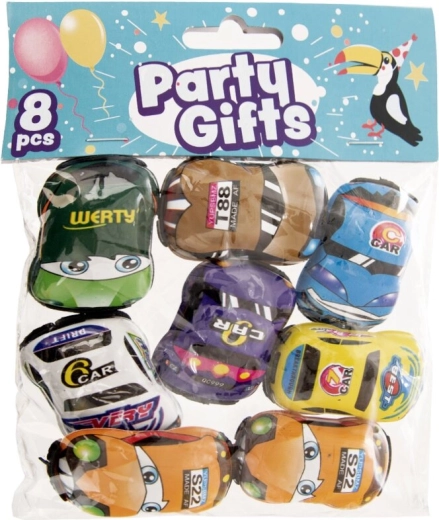 Set de petites voitures pour enfants assorties – mix 8 pcs, 5,5 cm