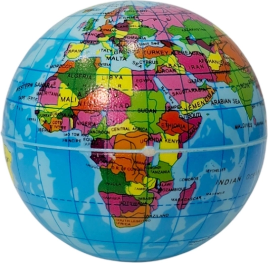 Balle globe terrestre