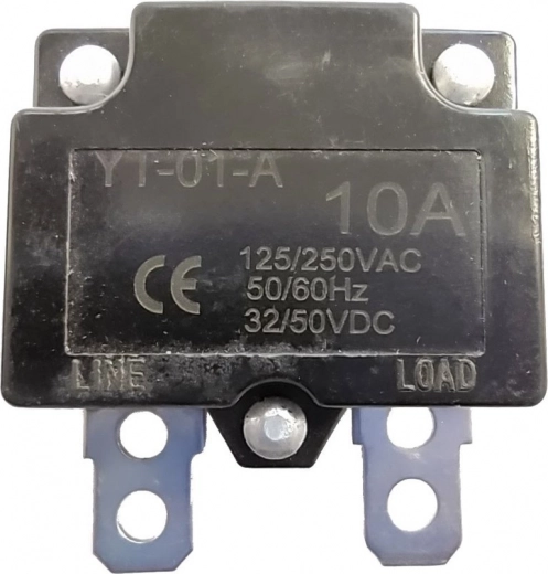 Fusible sécurisé 10A pour véhicules à batterie