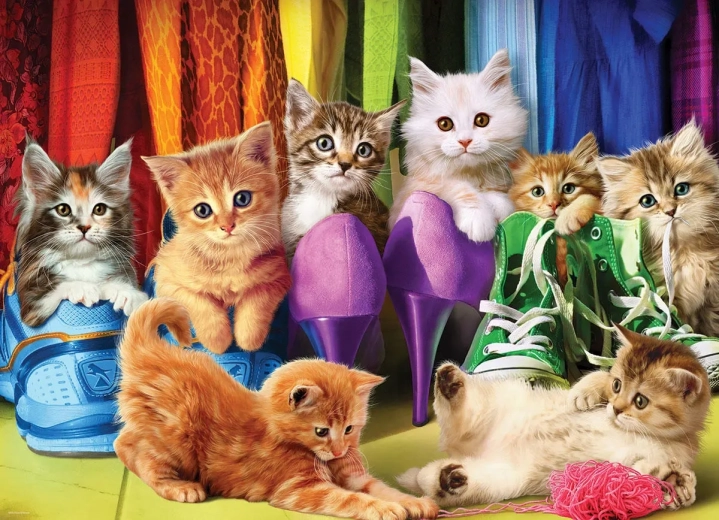 Norimpex Peinture par numéros Le Chat botté 40 × 50 cm