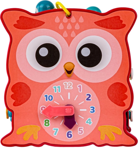 Apprendre l’heure en jouant : horloge analogique avec aiguilles mobiles