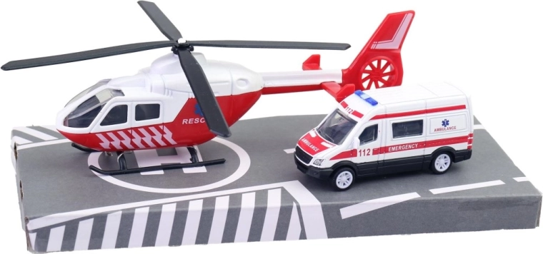 Ambulance prête à intervenir