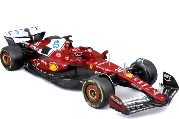 Détails réalistes de la Ferrari SF-25 (2025)