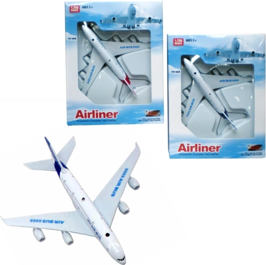 Modèle en métal – Avion civil en boîte